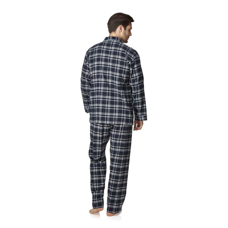 Haigman Brushed Cotton Long Sleeve Pyjama Set image number 1